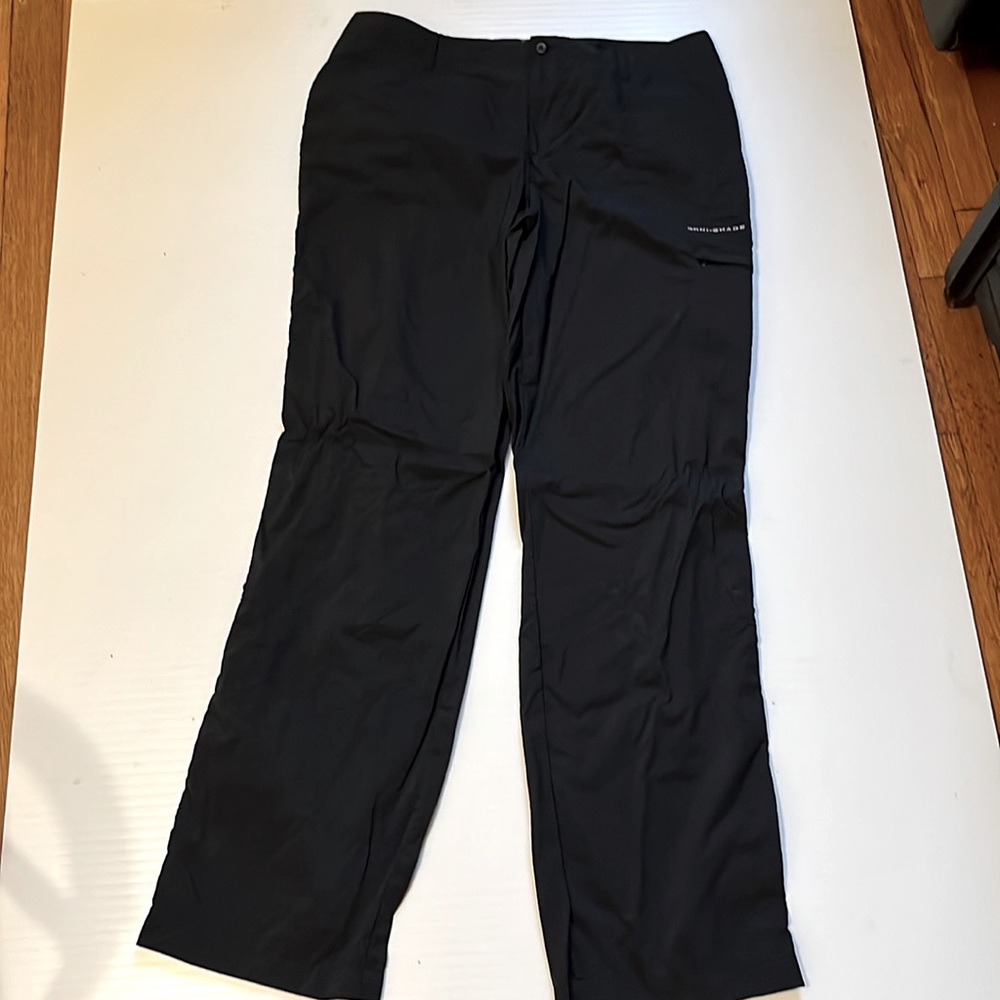 Columbia performance fishing gear, pants, size 12, black